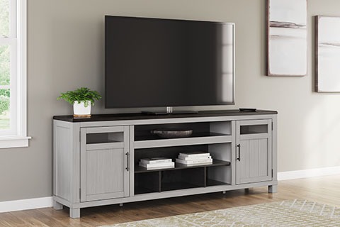 Darborn Gray Brown TV Stand