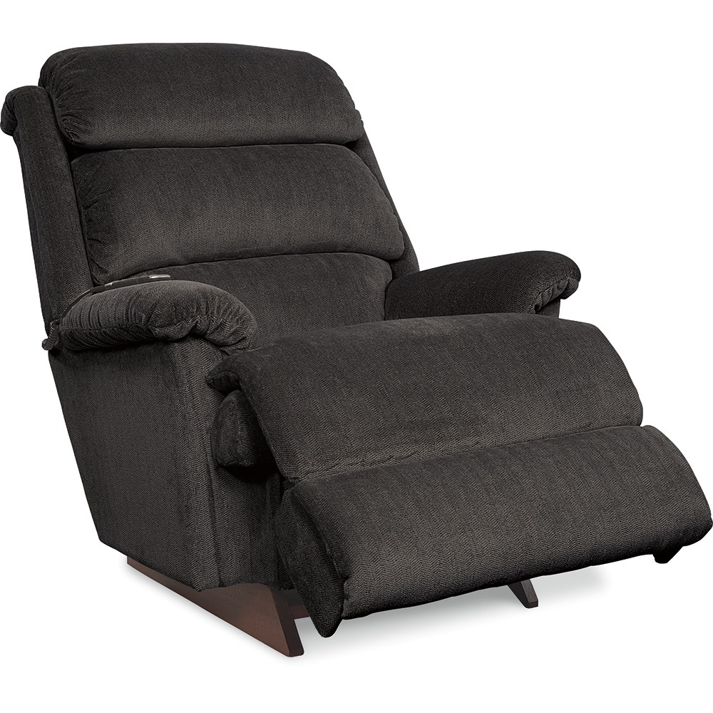 Astor Power Rocking Recliner w/ Headrest & Lumbar