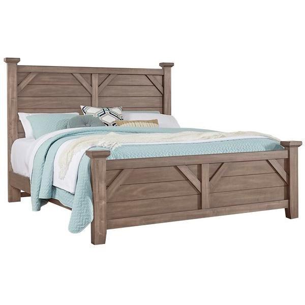 Chestnut Creek Plank Queen Bed