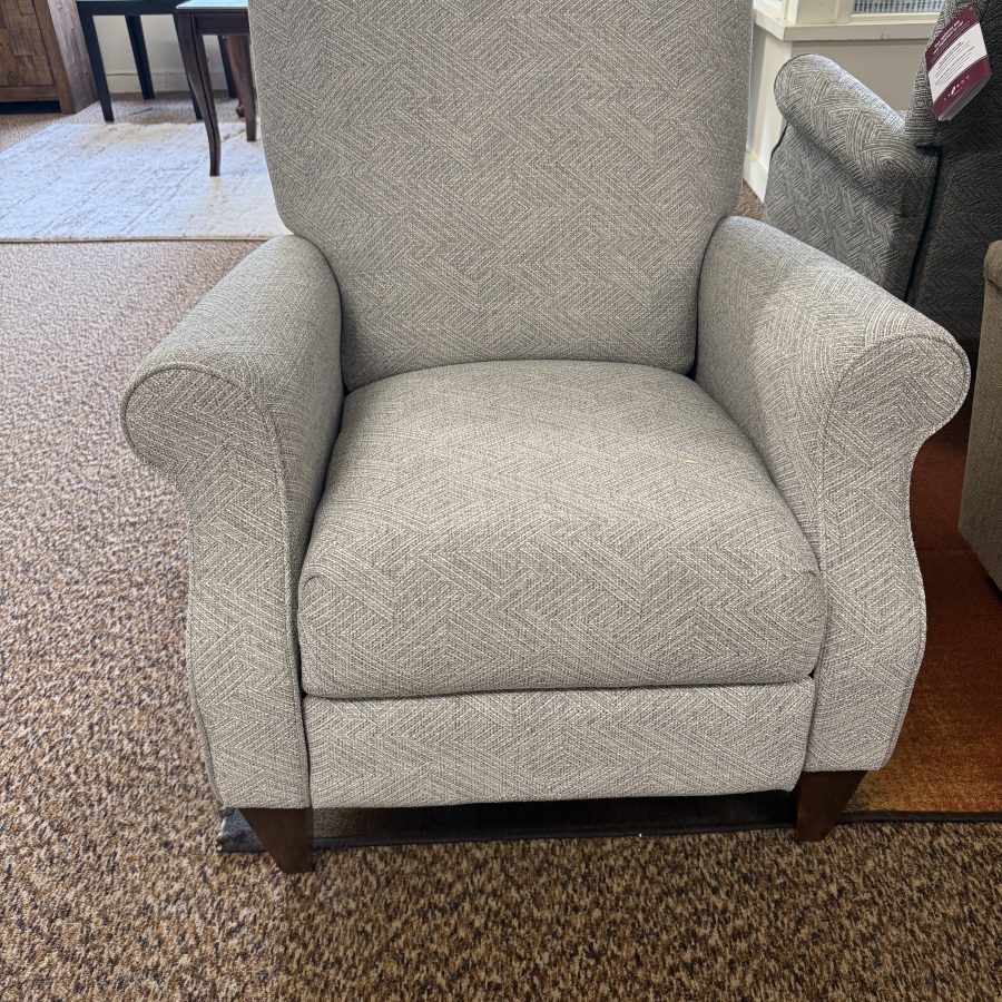 Charlotte High Leg Reclining Chair Cement